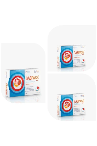 Wellcare Gaspass Plus 20 Tablet 3 Adet ürün görseli
