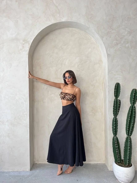 Uzun astarlı etek s255043 - Resim 3