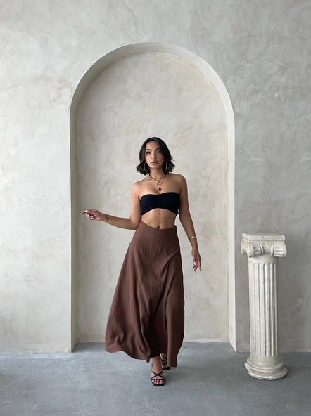 Uzun astarlı etek s255043 - Resim 2