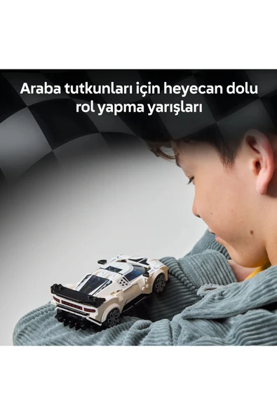 LEGO ® Speed Champions Bugatti Centodieci Hiper Spor Araba 77240 - 9+ Araba Oyuncak Yapım Seti (291P) - Resim 6