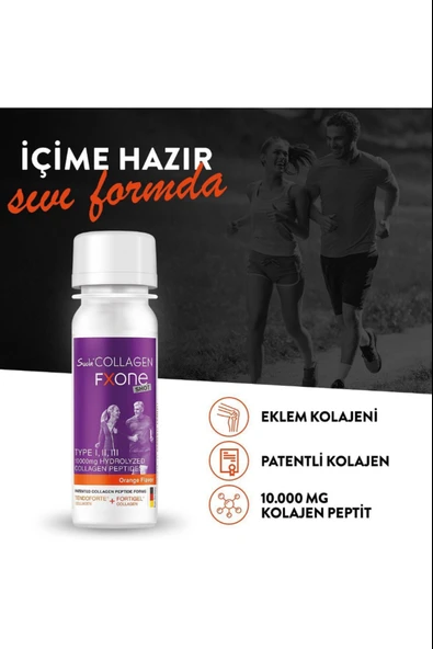 Suda Collagen Fxone Shot Orange 40 ml x 30 Shot 2 Adet - Resim 5