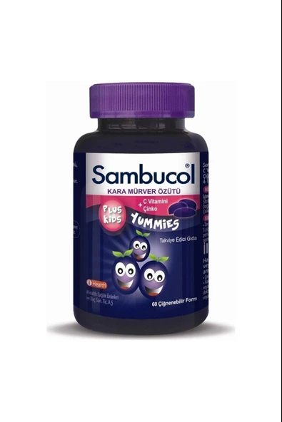 Sambucol Plus Kids Yummies 60 Adet ürün görseli