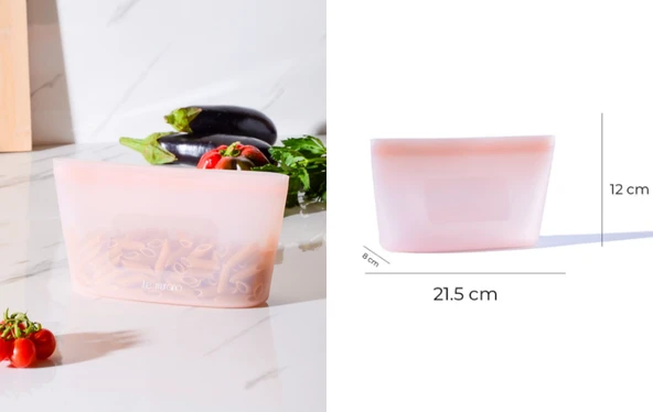 Le Murano Mood Ayakta Durabilen Saklama Çantası 680 Ml Lm0007/24 - Resim 31