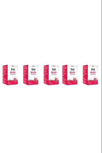 Ocean Microfer 30 Tablet 5 Adet ürün görseli