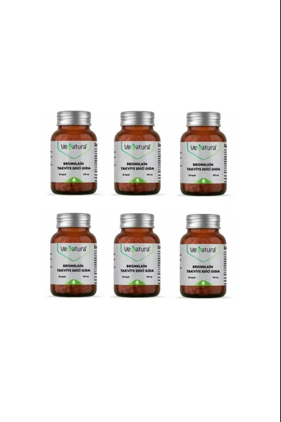 VeNatura Bromelain 60 Kapsül 6 Adet ürün görseli