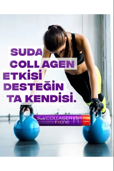 Suda Collagen Fxone Shot Orange 40 ml x 30 Shot 3 Adet - Resim 6