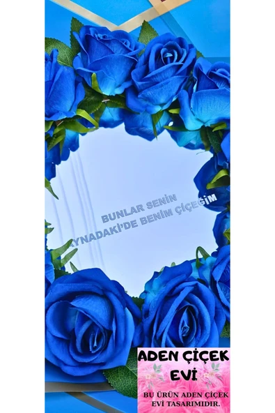 BUNLAR SENİN AYNADAKİ BENİM ÇİÇEĞİM SEVDİKLERİNİZE ÖZEL GÜN HEDİYESİ - Resim 3