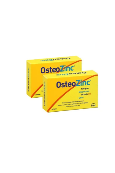 Osteozinc 30 Tablet 2 Adet ürün görseli