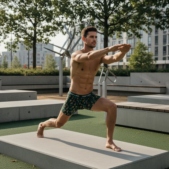 GOST LİRİA- Tiger Desenli Erkek Boxer - Resim 9