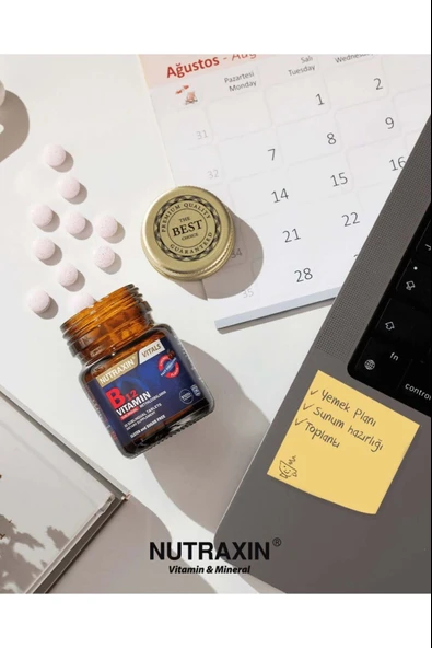 Nutraxin B12 Vitamin 1000mcg 60 Tablet 2 Adet - Resim 4