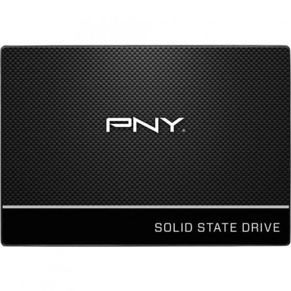 Pny 480GB CS900 2.5" SATA III 3D TLC NAND Solid State Disk (SSD7CS900-480-PB) Harddisk