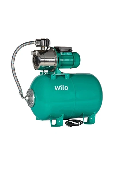 Aqua SPS 50-4.47 Paslanmaz Jet Pompalı 50 Lt Tanklı Otomatik Hidrofor 5 Kat 10 Daire, 1.3Hp ürün görseli 1