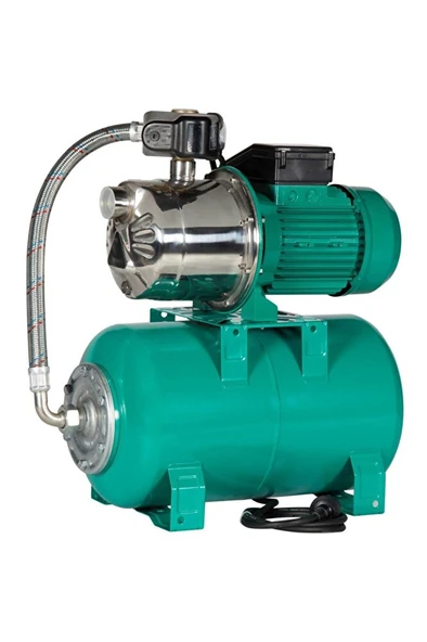 Aqua SPS 25-5.56 Paslanmaz Jet Pompalı 25 Lt Tanklı Otomatik Hidrofor 7 Kat 10 Daire, 1.5Hp ürün görseli 1