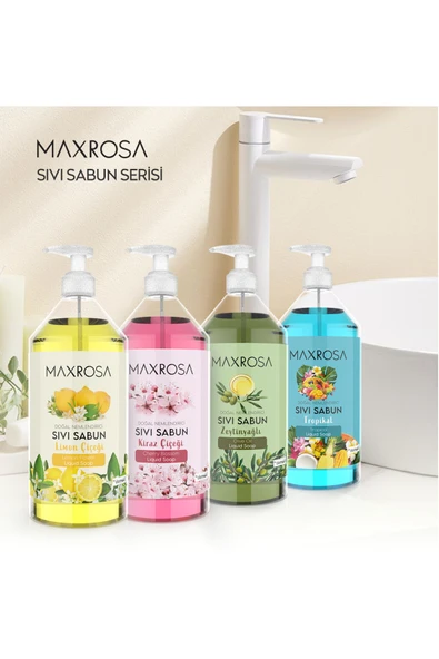 Maxrosa Tropikal Sıvı Sabun 750 ml - Resim 4