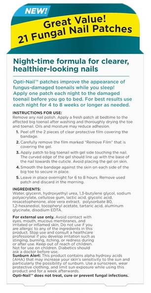 Opti-Nail Mantarlı Tırnak Yenileme Bantları 21'li - Resim 6