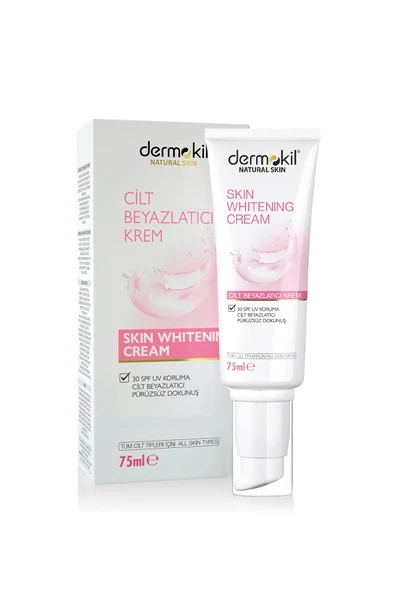 Dermokil Whitening Ton Eşitleyici Aydınlatıcı ve Beyazlatıcı Cilt Kremi 75 ml - Resim 4