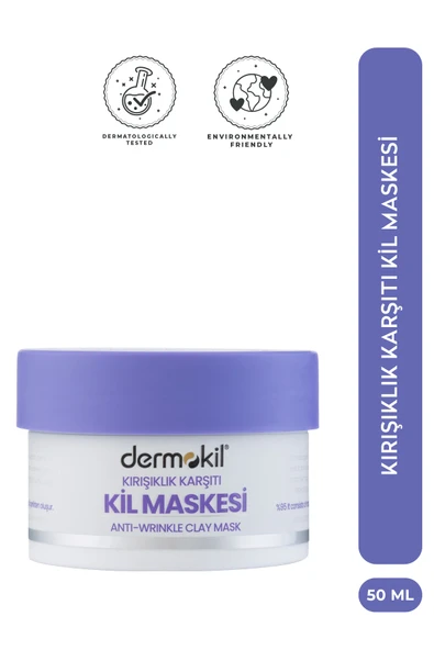 Dermokil Kırışıklık Karşıtı Kil Maskesi 50 ml ürün görseli 1