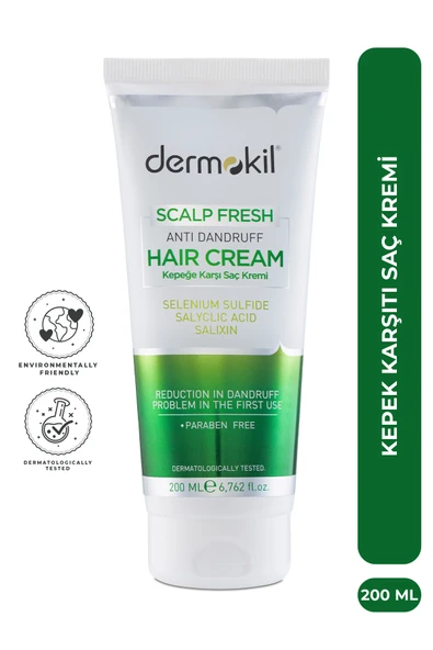 Dermokil Kepek Karşıtı Saç Bakım Kremi 200 ml ürün görseli 1