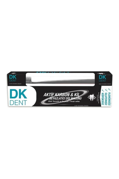 DKDENT Aktif Karbonlu Diş Macunu (Fırçalı) 75 ml ürün görseli 1