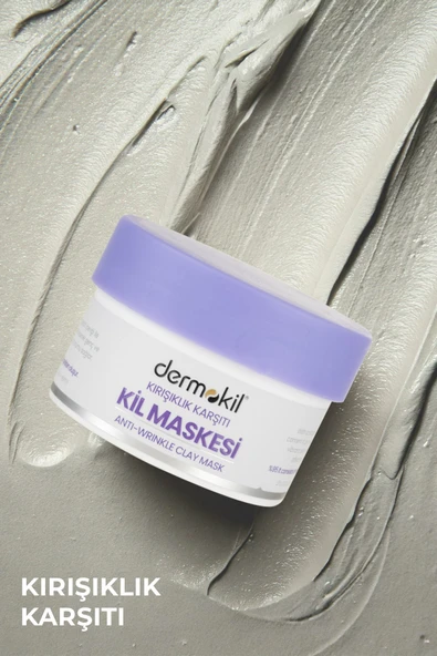 Dermokil Kırışıklık Karşıtı Kil Maskesi 50 ml - Resim 5