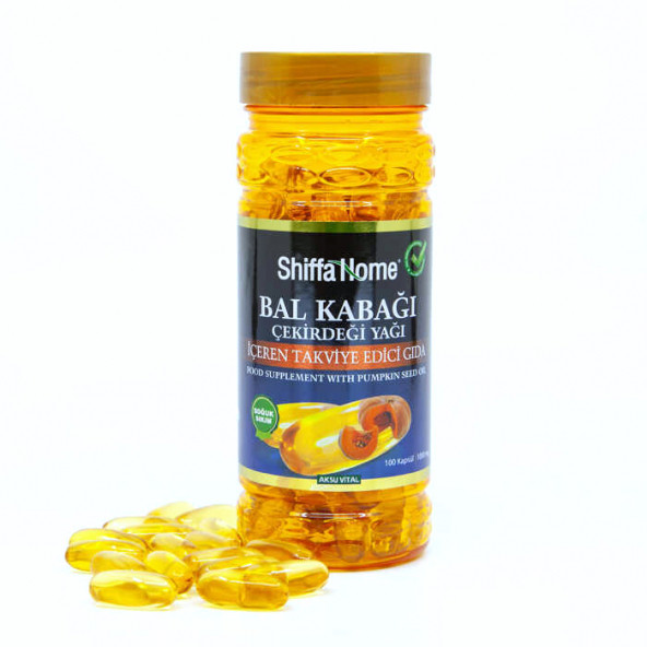 Bal Kabağı Çekirdeği Yağı 100 Softjel - 2