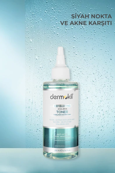 Dermokil Exfoliating HA + BHA Niacinamide Tonik 200 ml - Resim 2