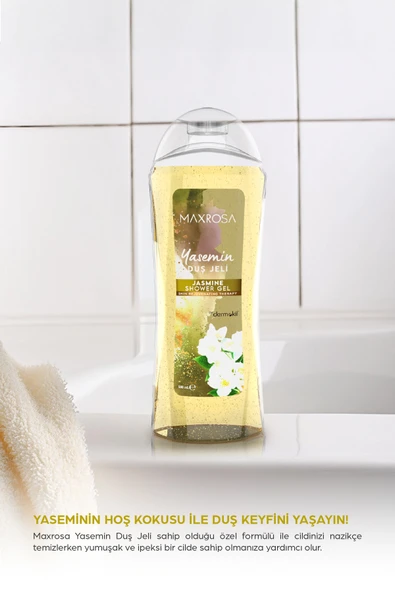 Maxrosa Yasemin Duş Jeli 500 ml - Resim 3