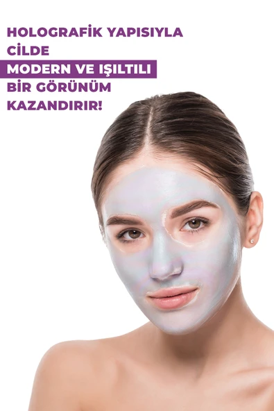 Dermokil Soyulabilir Hologram Kil Maske 50 ml - Resim 3