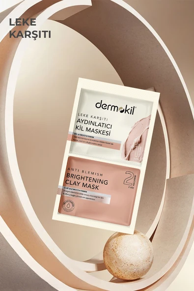 Dermokil Leke Karşıtı Aydınlatıcı Kil Maskesi 2* 7.5 ml - Resim 2