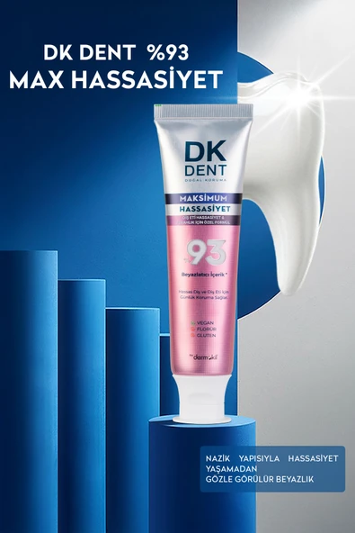 DKDENT%93 Maksimum Hassasiyet Diş Macunu 75 ml - Resim 3