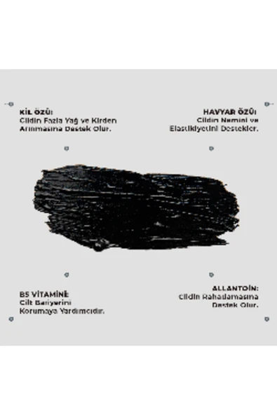 Dermokil Soyulabilir Siyah Kil Maske 50 ml - Resim 2