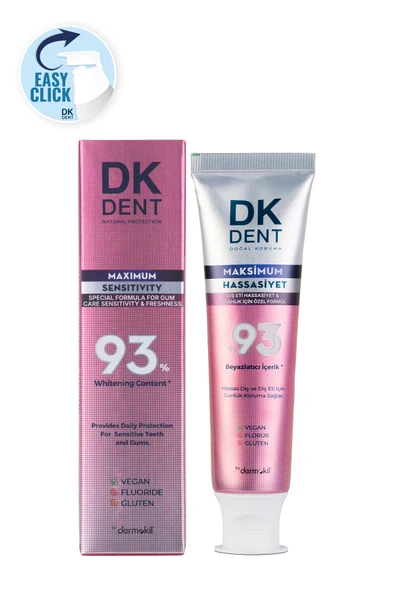 DKDENT%93 Maksimum Hassasiyet Diş Macunu 75 ml - Resim 2