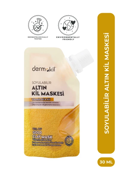 Dermokil Gold Soyulabilir Doypack Maske 30 ml ürün görseli 1