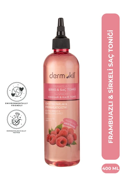 Dermokil Frambuazlı & Sirkeli Saç Toniği 400 ml ürün görseli