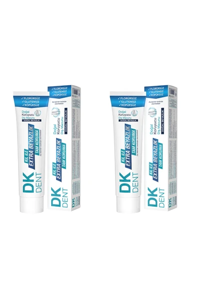 DKDENT Klasik Diş Macunu 75ml 2'li Set ürün görseli 1