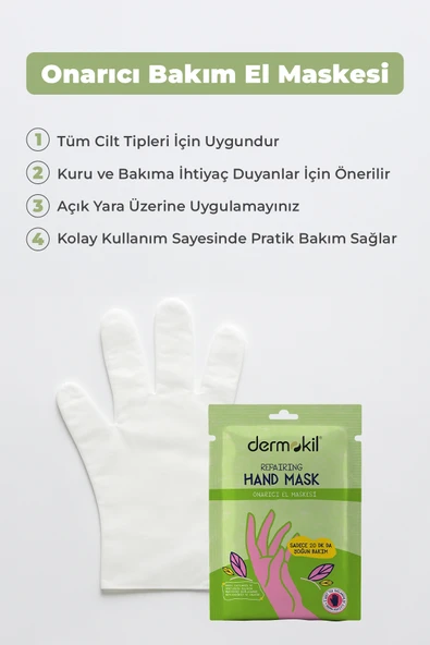 Dermokil Onarıcı El Maskesi 30 ml - Resim 3