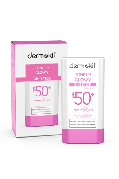 Dermokil Tone Up Glowy Sun Stick SPF 50+ Ton Eşitleyici Stick Güneş Koruyucu 20 g - Resim 2