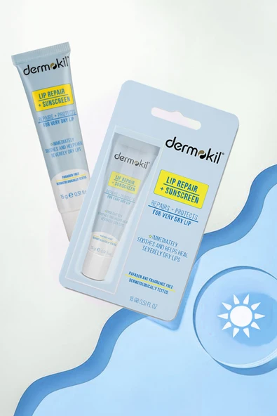 Dermokil Lip Balm (Repair & Sunscreen) 15 ml - Resim 3