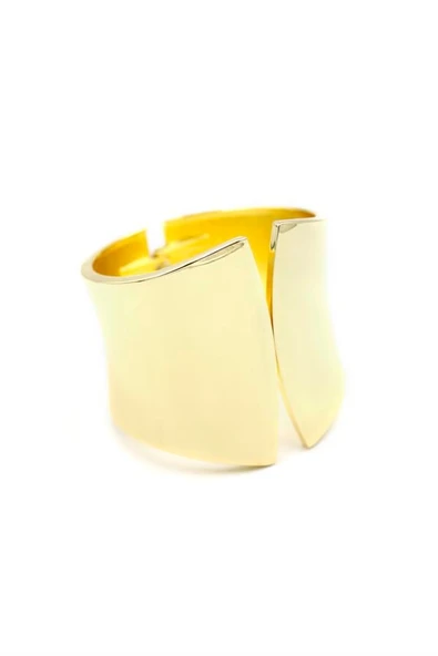 Kelepçe Bilezik - Altın ürün görseli