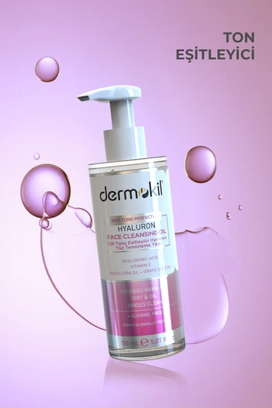 Dermokil Hyaluron Yüz Temizleme Yağı 150 ml - Resim 3