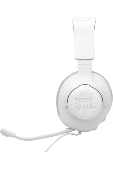 JBL Quantum 100M2 Beyaz Kablolu Kulak Üstü Oyuncu Kulaklığı Teşhir - Resim 2
