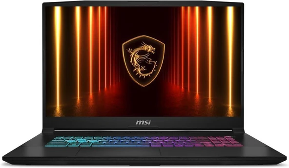 MSI Katana 17 HX B14WGK-046XTR i7-14650HX 32 GB 1 TB SSD RTX5070 17.3" QHD Gaming Laptop Outlet ürün görseli 1