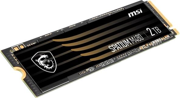 2TB MSI SPATIUM M480 PRO NVMe M.2 7400/7000MB/s - Resim 4