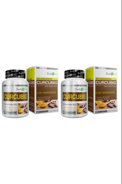 Suda Vitamin Curcubig 60 Kapsül 2 Adet - Resim 2