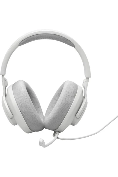 JBL Quantum 100M2 Beyaz Kablolu Kulak Üstü Oyuncu Kulaklığı Teşhir - Resim 3