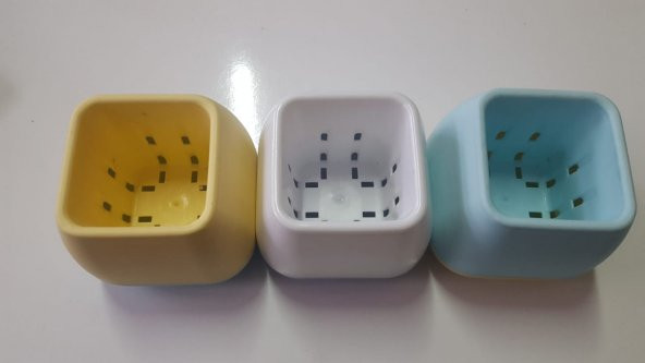 Kaktüs Saksı 3 Adet - 2