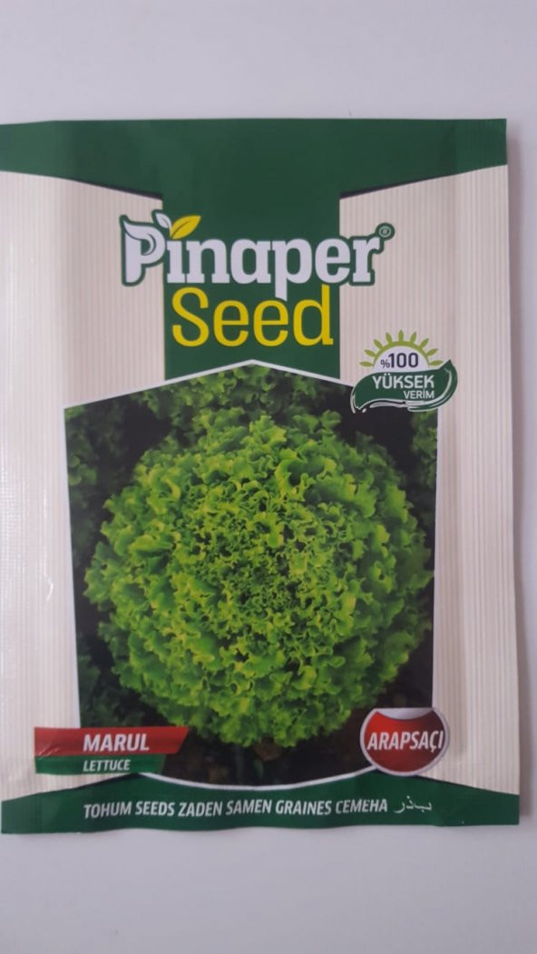 Marul (arapsaçı) Tohumu 1 Paket %100 Yüksek Verimlidir.