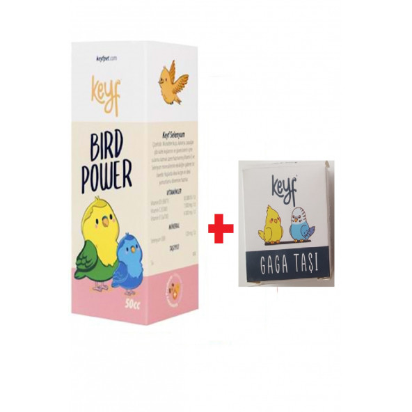 Bırd Power 50 Cc( Kuşlarda Ideal Kızgın Ve Ideal Yumurtlama Dönemine Hazırlar) + Gaga Taşı