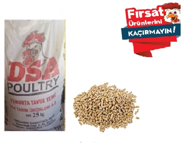 Gezen Tavuk Yumurta Yemi 25 Kg pelet ürün görseli