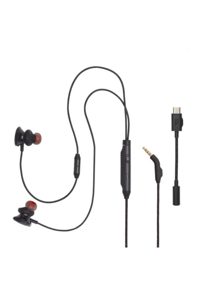 JBL Quantum 50 Siyah Type-C Kablolu Kulak İçi Oyuncu Kulaklığı Outlet ürün görseli 1
